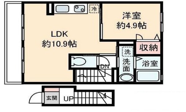 アストリア青葉ハイムの物件間取画像